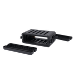 Ударопрочный пластиковый Рэковый кейс 2 юнита KZCASE@RACK3U30