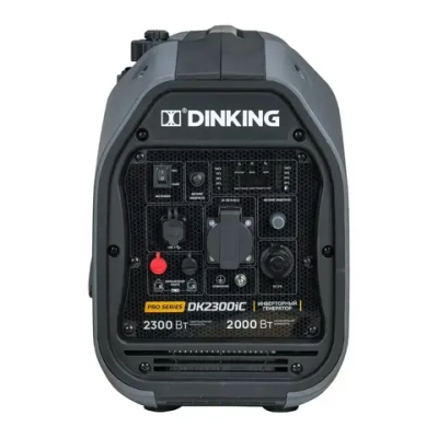 Генератор бензиновый инверторный Dinking DK2300iC (2,3кВт, 230В/50Гц, DK148F/P-2(T-48), бак 4л.)