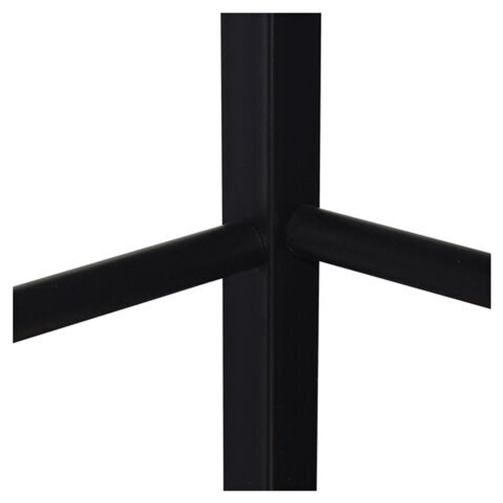 Стол на металлокаркасе BRABIX "LOFT CD-005", 1200х520х1200 мм, 3 полки, цвет морёный дуб, 641221