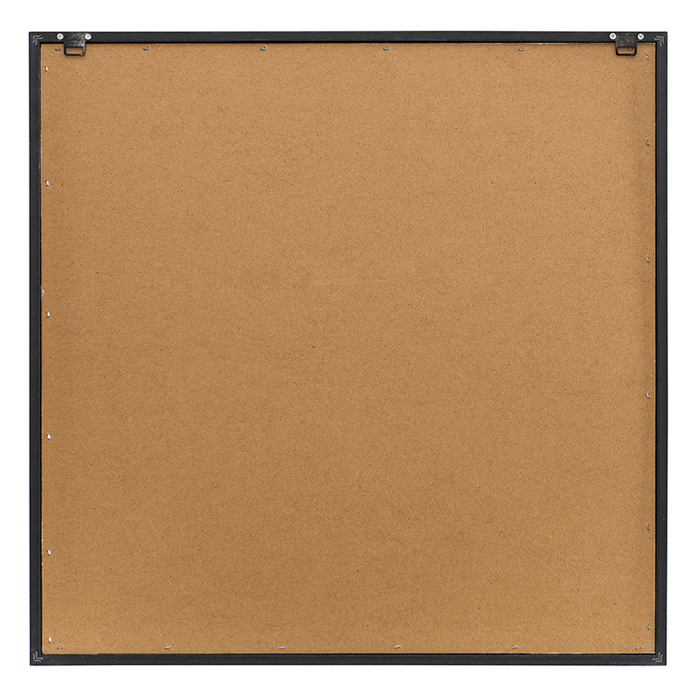 Панно декоративное с эффектом 3d minimalism, с черной рамой, 60х60 см