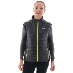 ЖИЛЕТ УТЕПЛЕННЫЙ DRAGONFLY VEST 100 BLACK 2023