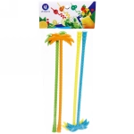 Палочка для коктейля в наборе 4шт «Пальма»