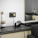 Рамка для двойной розетки Stream (графит)