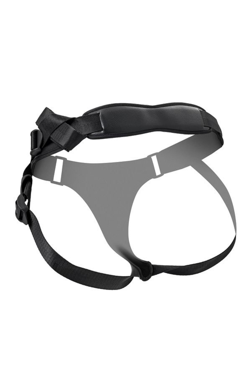 Трусики для страпона RealStick Caliber черные