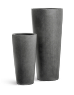Кашпо TREEZ Effectory Beton Высокий конус Тёмно-серый бетон в-61 см, д-30 см 41.3319-02-020-GR-61