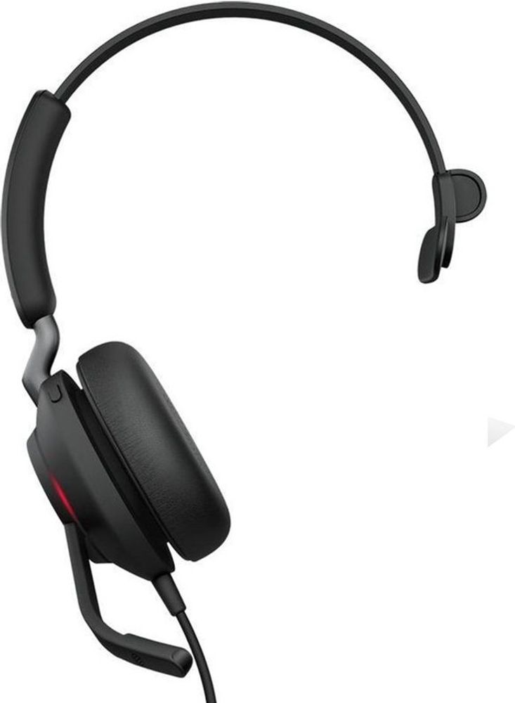 Наушники Jabra Evolve2 40 MS Mono черный