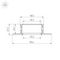 Профиль встраиваемый Arlight Fantom-Bent-W49-Side-2000 Anod 046423