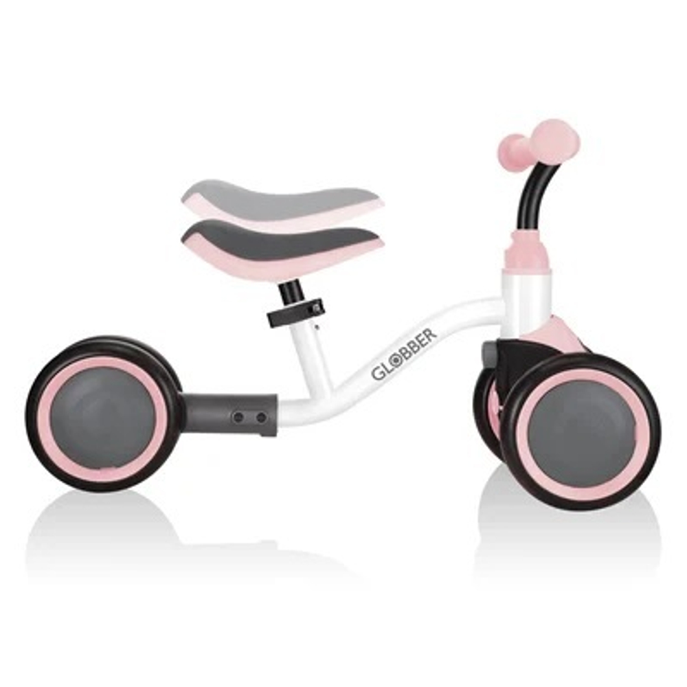 Беговел-каталка Globber Learning Bike White-Pastel Pink