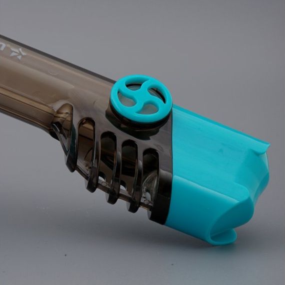 Маска полнолицевая Sargan Галактика премиум прозрачная/бирюзовая/прозрачная