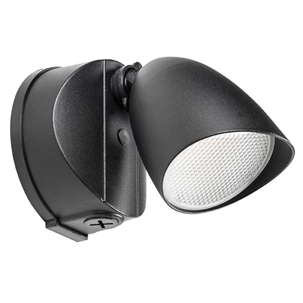374137 Светильник DIVA LED 5W 200LM 60G ЧЕРНЫЙ 3000K IP54
