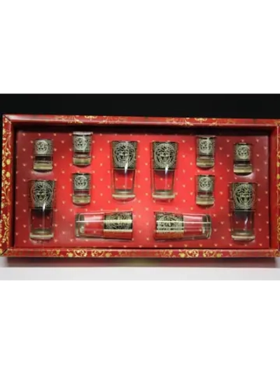 Набор 12 предметов стакан и стопка