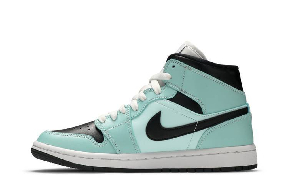 Кроссовки Jordan Air Jordan 1 Mid "Teal Tint" (Женская размерная сетка)
