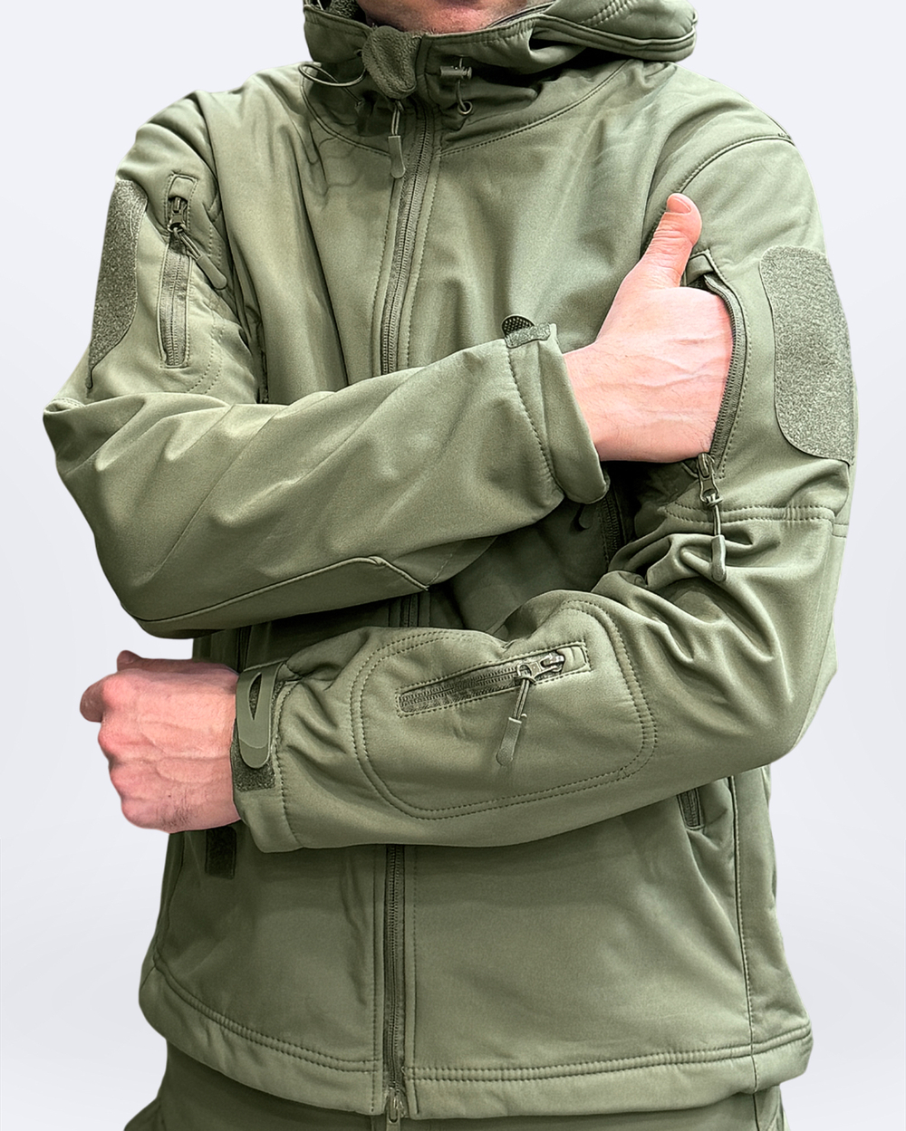 Куртка софтшелл Олива