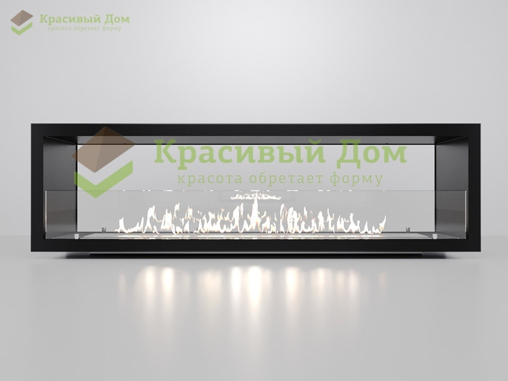 Сквозной биокамин 1300