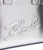 Сумка-шопер Karl Lagerfeld - серебряный(245W3092)