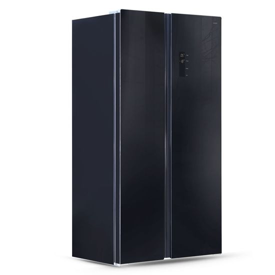 Холодильник Ginzzu NFK-605 Black glass