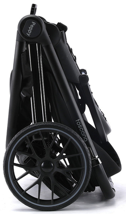 Детская коляска Peppy Toscana 2 в 1 Black черный