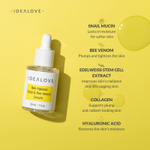 Idealove, Bee Ageless, сыворотка с улиткой и пчелиным ядом, 30 мл (1 жидк. унц.)
