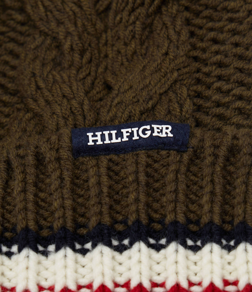 Шапка Tommy Hilfiger - хаки(AM0AM11506)