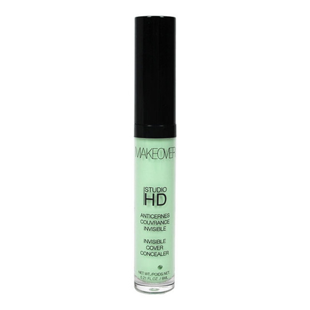 Жидкий консилер для лица тон Green Makeover Paris Ultra HD Concealer Invisible Cover Concealer 6мл