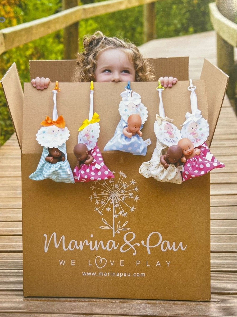 Пупс Marina and Pau 10cм Mini Me (M099N)