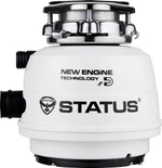 Измельчитель пищевых отходов Status NEXT 200 Compact Wireles, белый (09810702)