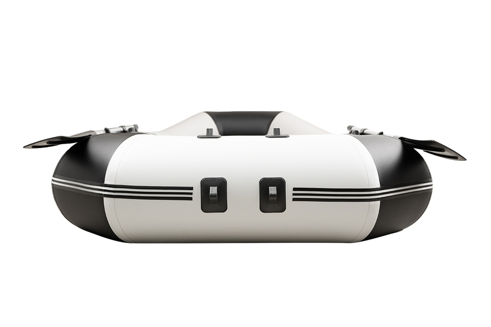 YACHTMAN-260 М (Яхтман) белый-черный (лодка ПВХ с усилением)