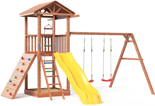 Детская площадка Спортивный городок 5 с качелями