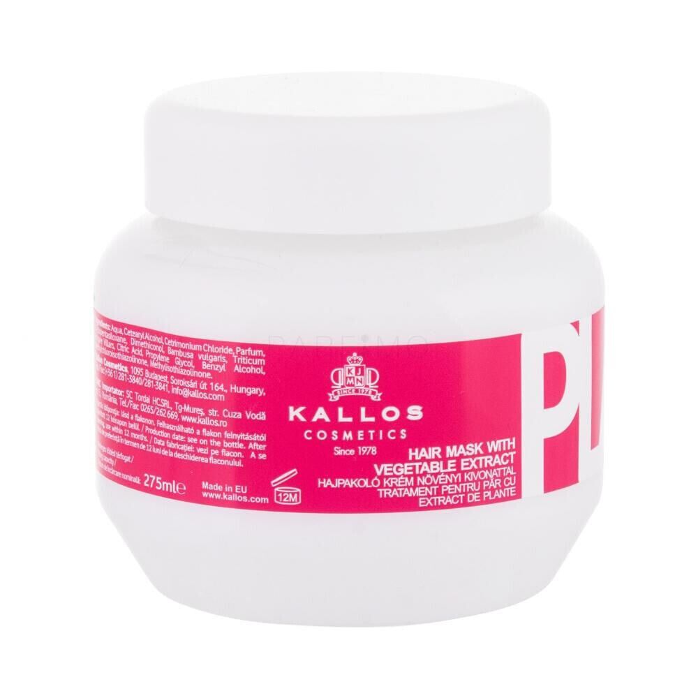 Kallos Cosmetics Placenta 275 ml haarmaske für Frauen