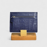 Картхолдер Bottega Veneta из кожи крокодила
