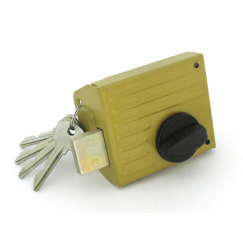 Замок накладной Д-Град Зенит ЗН1-2 (1-6) золото   / 2634