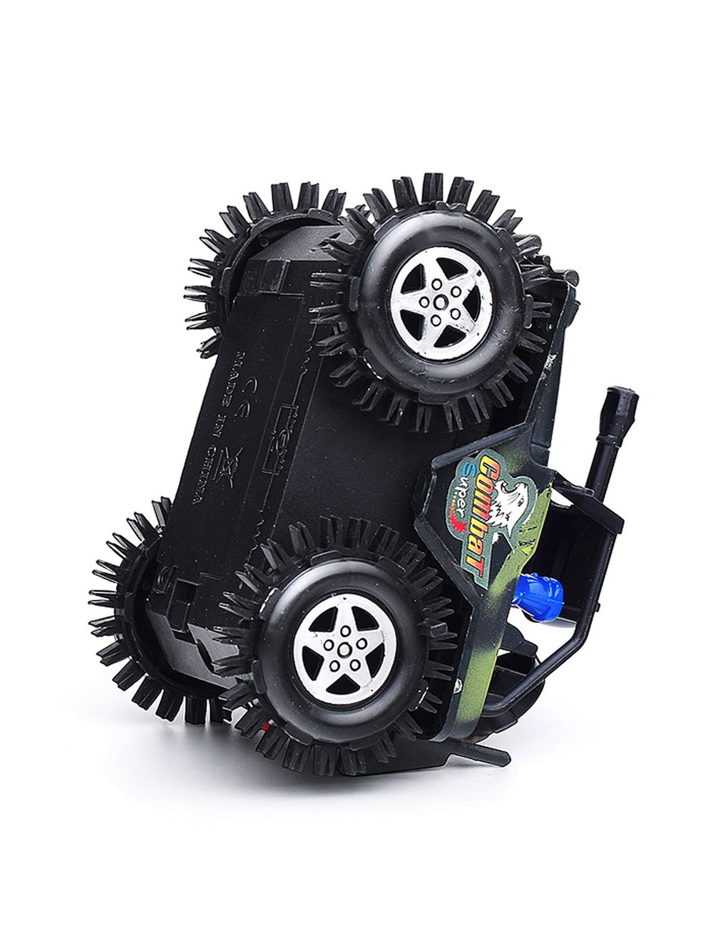 Машинка перевертыш Танкист цвет чёрный (V-145)