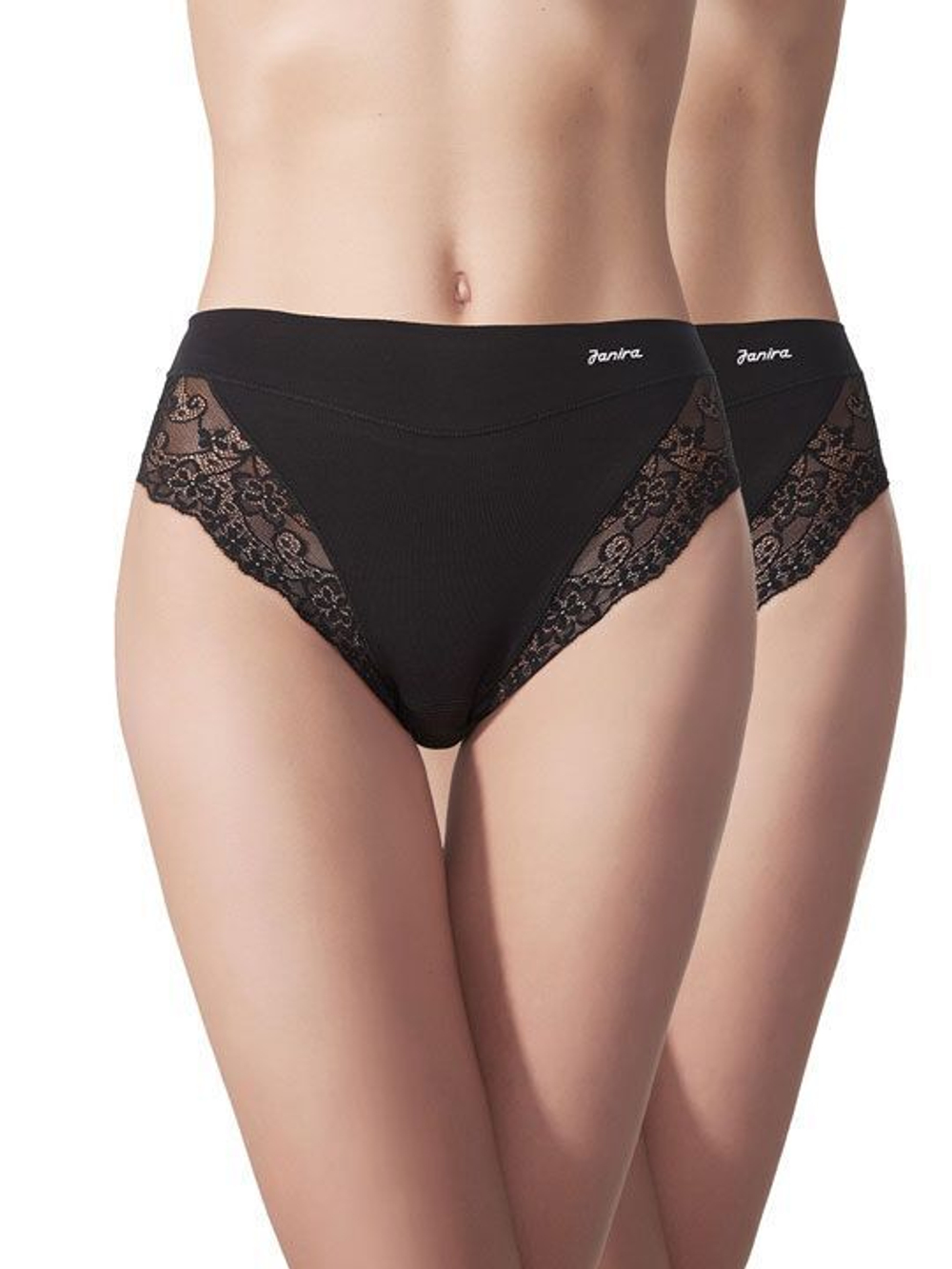 Набор из 2 трусиков-слип Esencial (Размер: XL) (Цвет: кофейный)