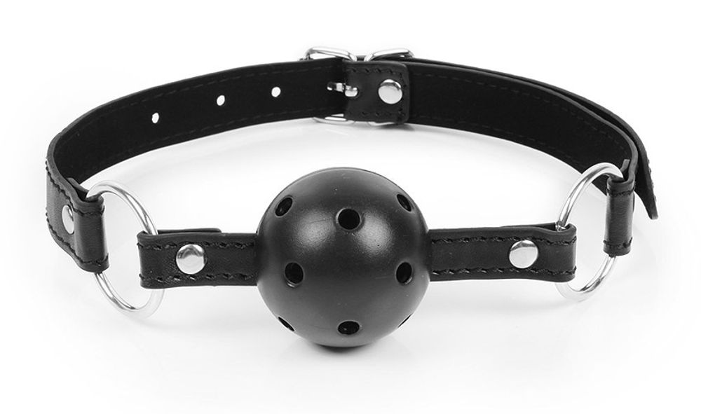 Кляп NotabuBDSM черный 4,5 см
