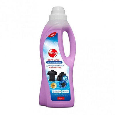 DEW Гель для стирки черного белья Soft wash 1л