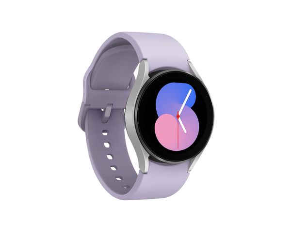 Умные часы Samsung Galaxy Watch 5 Bluetooth (40 mm) Silver (Серебро/Лаванда)