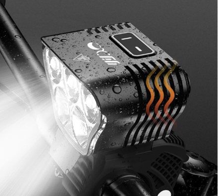 Вело фонарь MANGEL EYES B3 10000 мАч 4000 lm