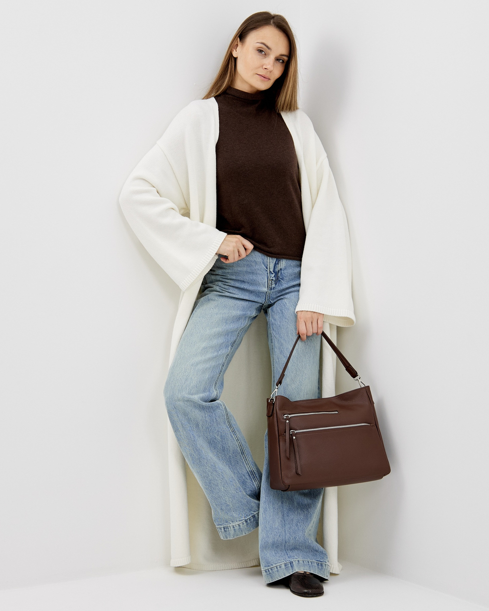 Сумка 564 03 коньячный