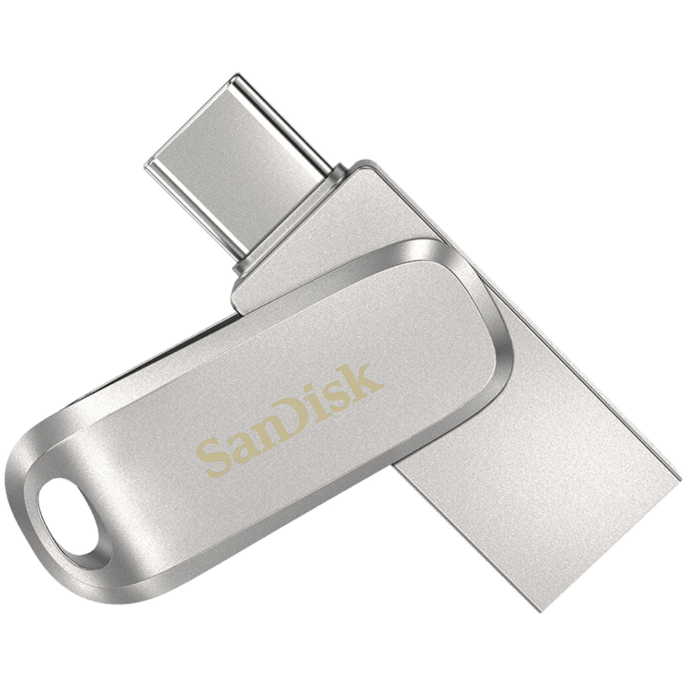 SANDISK 128GB Ultra Dual Drive Luxe USB Type-C - 150MB/s  ( Damage box )