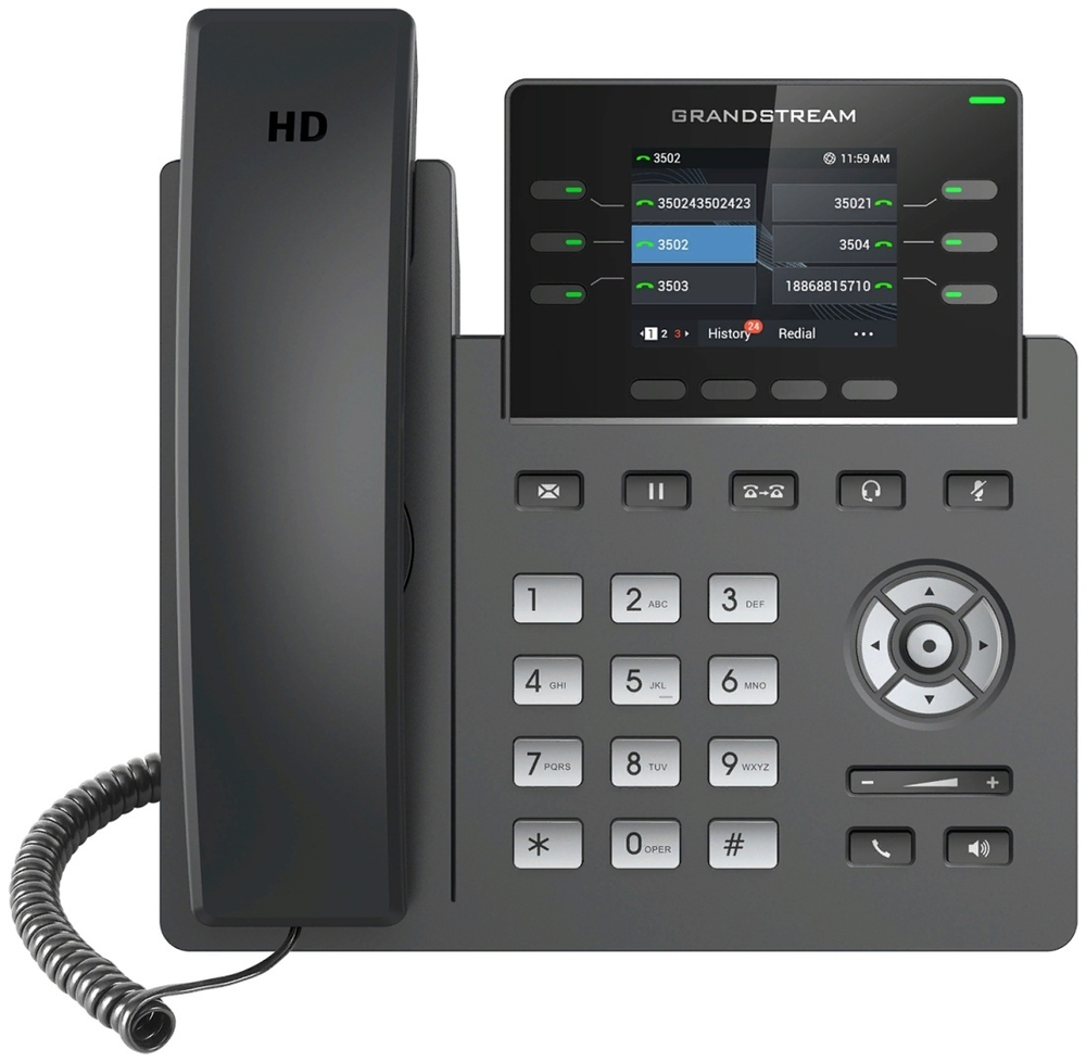 IP-телефон Grandstream GRP2613 черный
