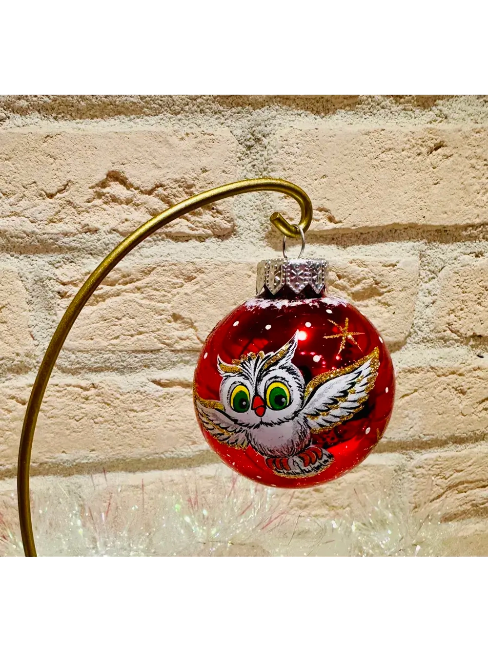 Елочный шар "Лесной " 6 см