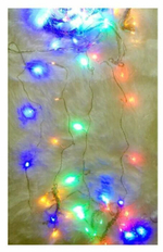 Светодиодная штора 3х3 м 4 цвета