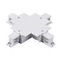 Соединение крестовое встраиваемое с подводом питания к треку 5030xx-R Quattro Lightstar 503146-R