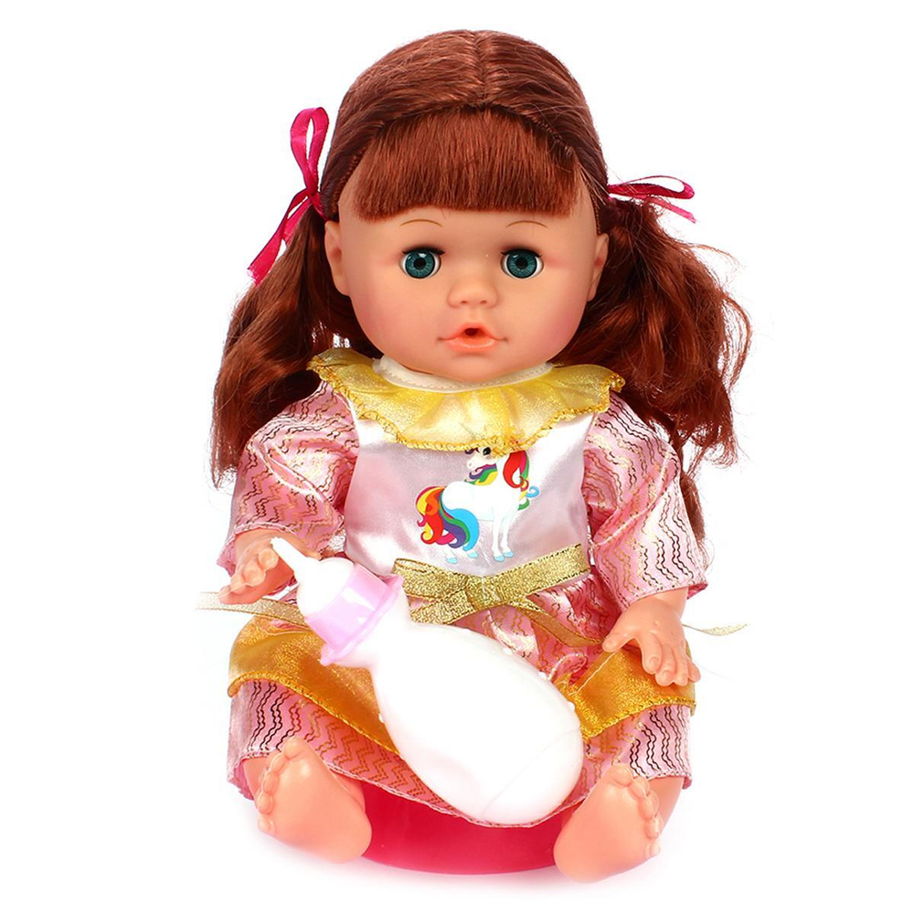 Пупс функциональный с аксессуарами, коробка HX332-19