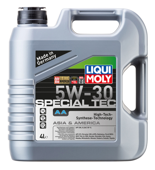 Масло Liqui Moly Special Tec АА SP 5W30 (4л) синтетика