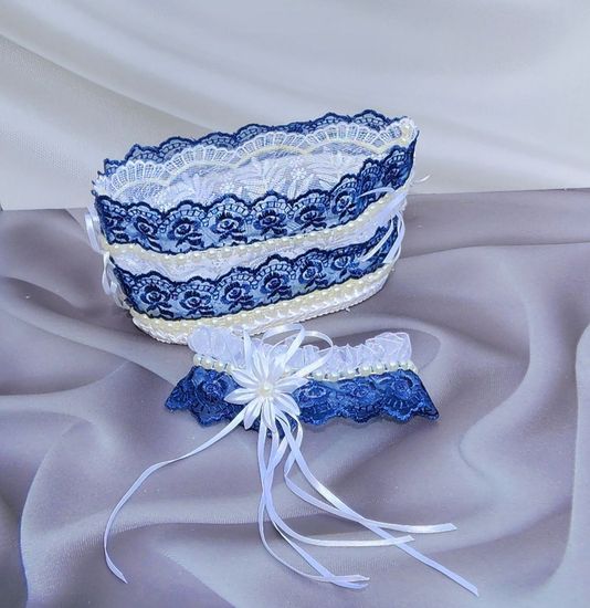 Корзина для бутылок свадебного шампанского Жених и Невеста