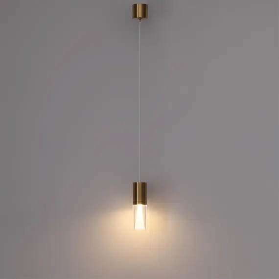 7144/4L HIGHTECH ODL26 515 светильник античная бронза/акрилл/металл IP20 LED 4W 280Лм 3000K 180° 220V DEFANCE