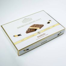 Шоколадный вафельный торт Ваниль 650 гр - Петербургская Коллекция