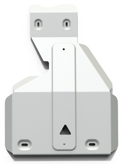 Защита редуктора Rival для Mercedes-Benz Viano W639 рестайлинг (V - 2.1D) 4WD 2010-2014, штампованная, алюминий 4 мм, с крепежом, 333.3909.1