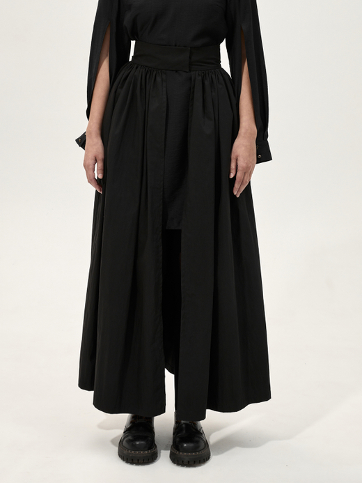 Юбка "Понёва". Черная